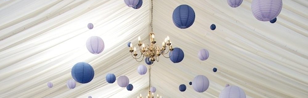 Regal paper wedding Lanterns