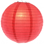 Coral paper lanterns