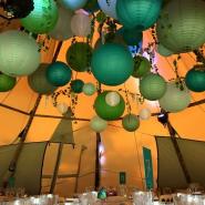 Tipi Wedding and Party Lanterns