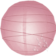 Pink Round Paper Hanging Lantern