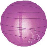 Violet Round Paper Hanging Lantern