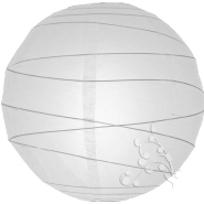 Round White paper lantern