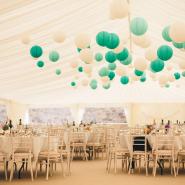 Marquee Coloured Lanterns