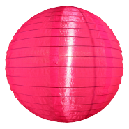 Hot Pink Nylon Lanterns
