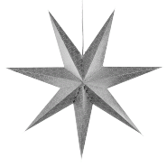 Silver Paper Stars