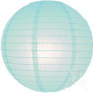 Large baby blue lanterns