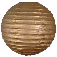 Gold sales paper lanterns