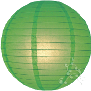 Grass Green round paper lantern