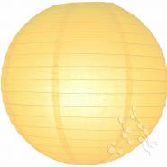 Light Yellow Round paper lantern