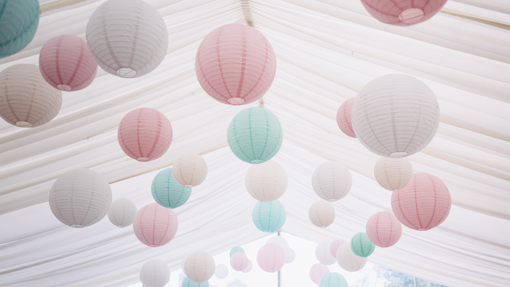 Houghton Lodge Gardens Marquee Lanterns