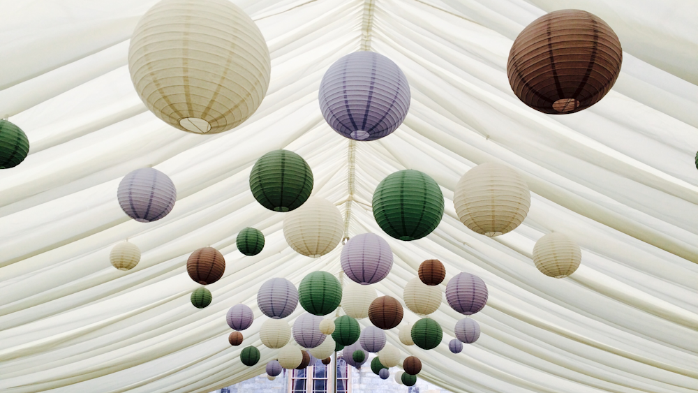 Penshurst Place Wedding Lanterns