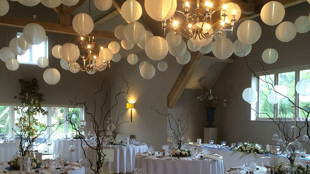 Nylon hanging lanterns