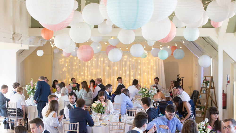 Thorpeness Country Club Paper Lantern Installation