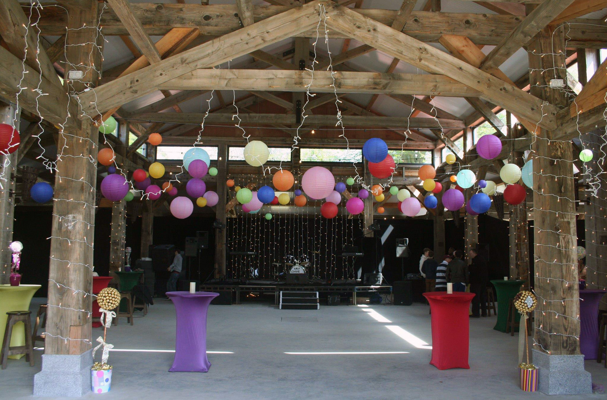 Mad Hatters Barn Party paper Lanterns